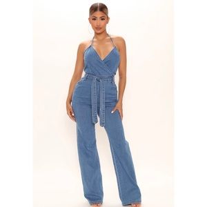 Sexy Denim Jumpsuit